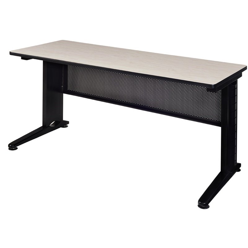Regency Fusion 66 inch Wooden Training Table in Maple Finish