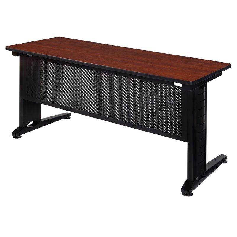 Regency Fusion 72 inch Wooden Training Table in Cherry Finish