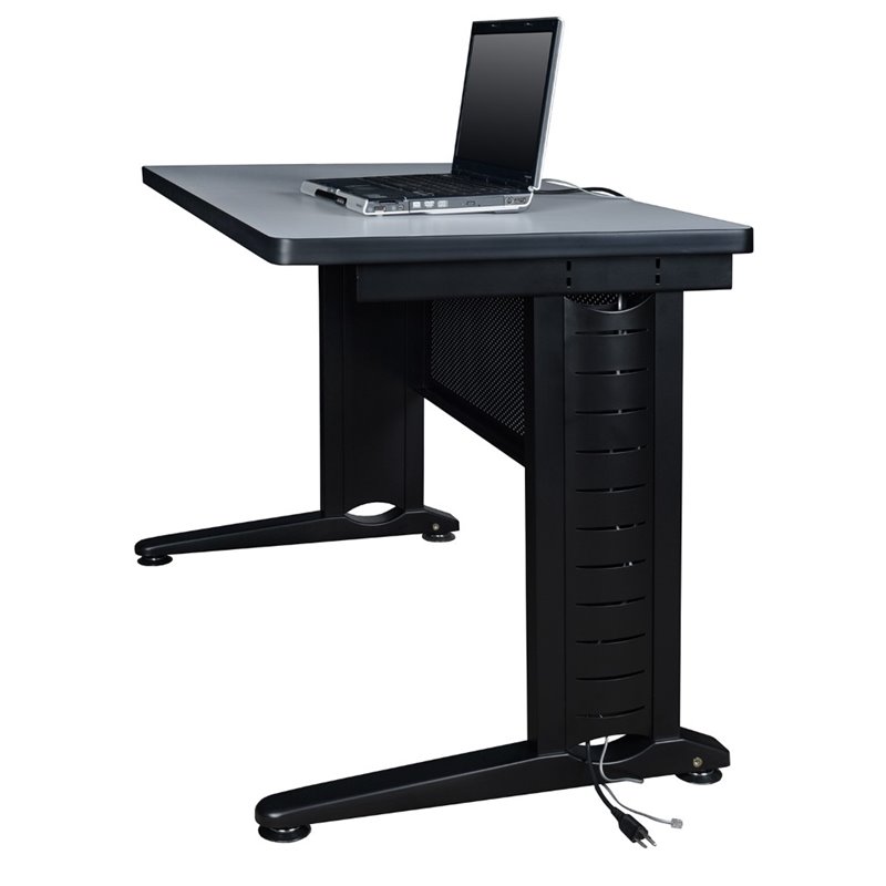 Regency Fusion 72 inch Wooden Training Table in Cherry Finish