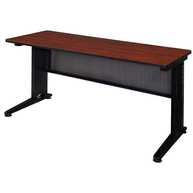 Regency Fusion 72 inch Wooden Training Table in Cherry Finish