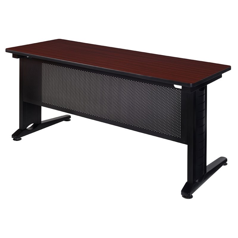 Regency Fusion 72 inch Wooden Training Table in Mahogany Finish