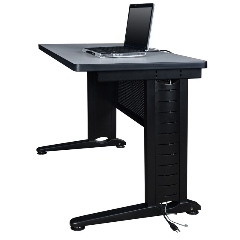 Regency Fusion 72 inch Wooden Training Table in Mahogany Finish