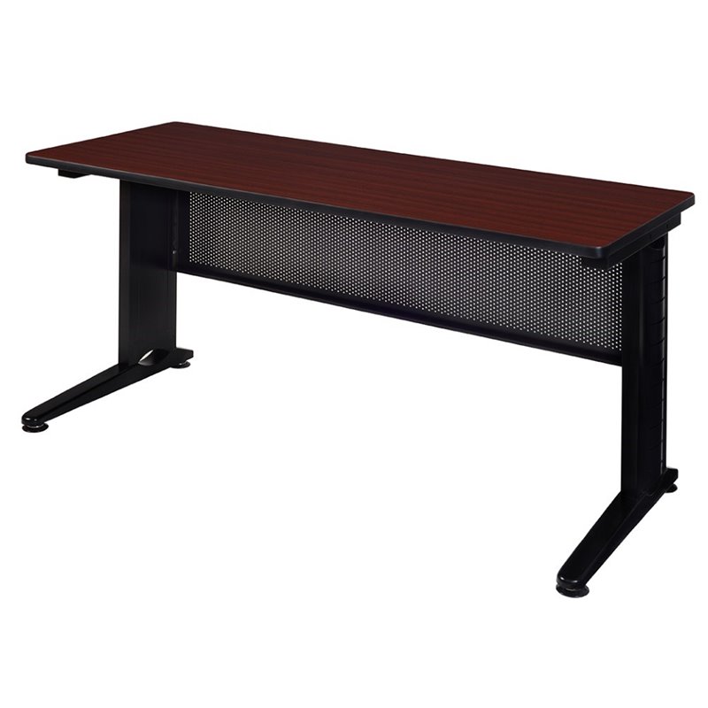 Regency Fusion 72 inch Wooden Training Table in Mahogany Finish