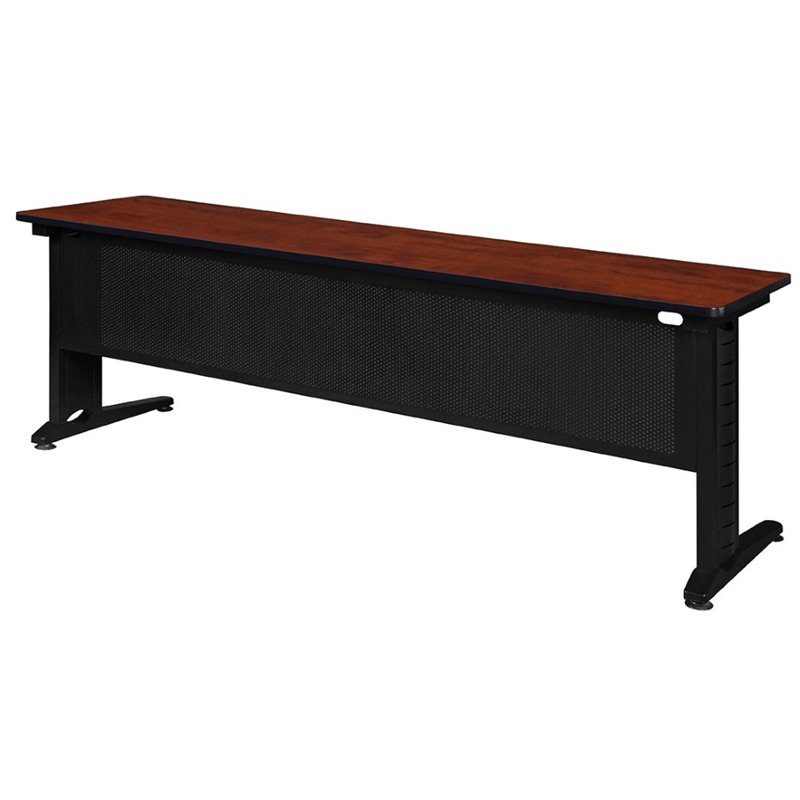 Regency Fusion 84 inch Wooden Training Table in Cherry Finish