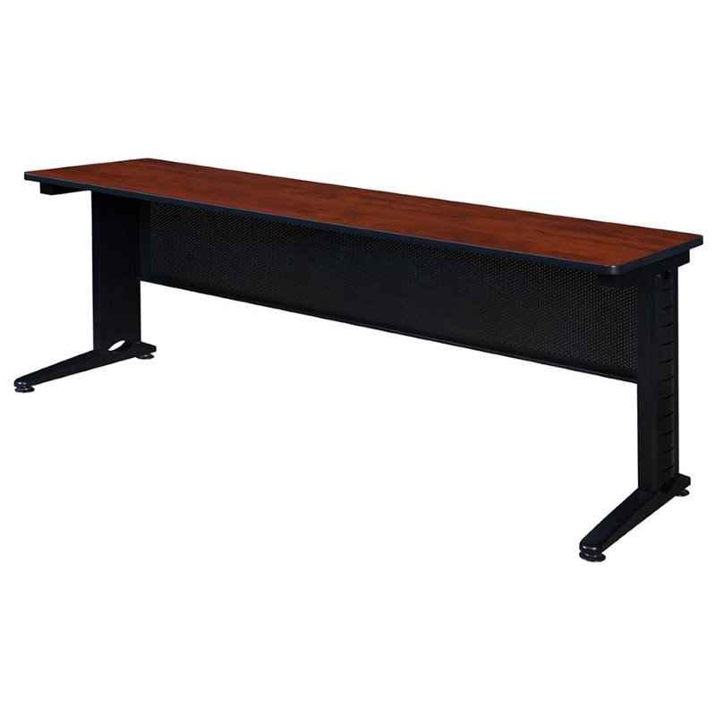 Regency Fusion 84 inch Wooden Training Table in Cherry Finish