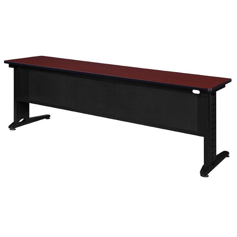 Regency Fusion 84 inch Wooden Training Table in Mahogany Finish