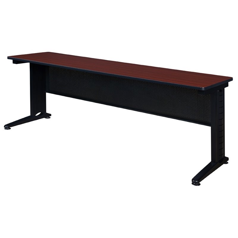 Regency Fusion 84 inch Wooden Training Table in Mahogany Finish