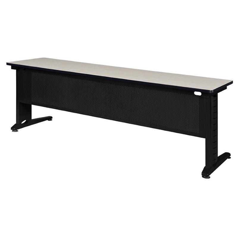 Regency Fusion 84 inch Wooden Training Table in Maple Finish