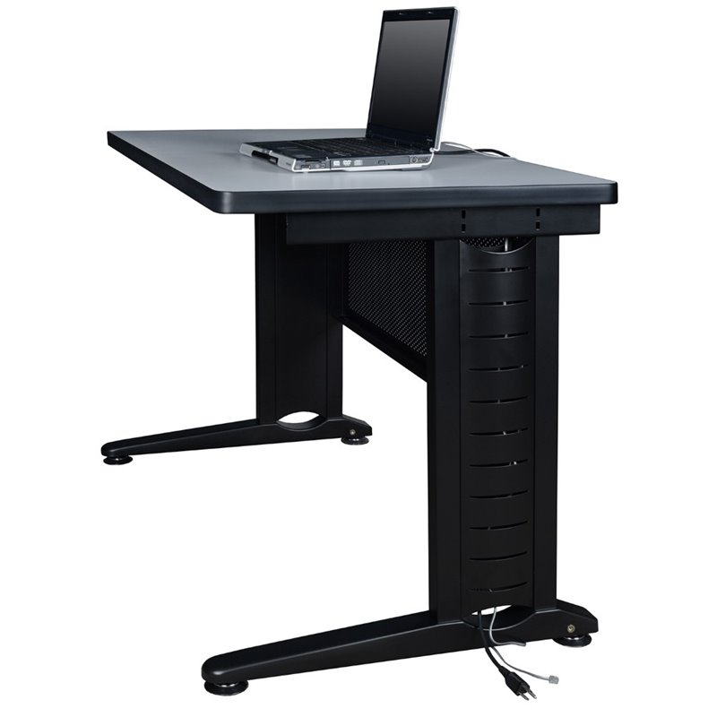 Regency Fusion 84 inch Wooden Training Table in Maple Finish