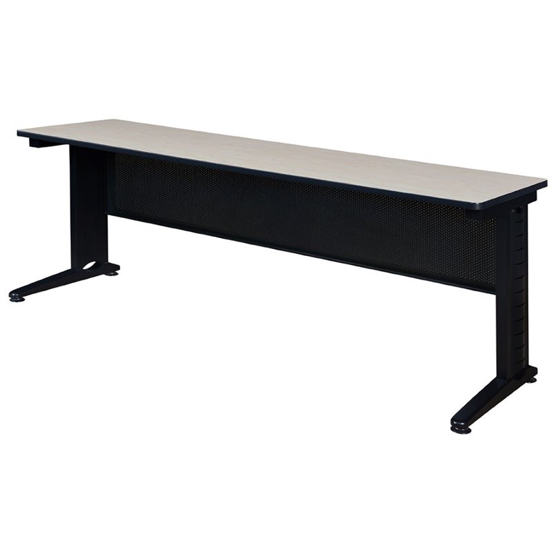 Regency Fusion 84 inch Wooden Training Table in Maple Finish