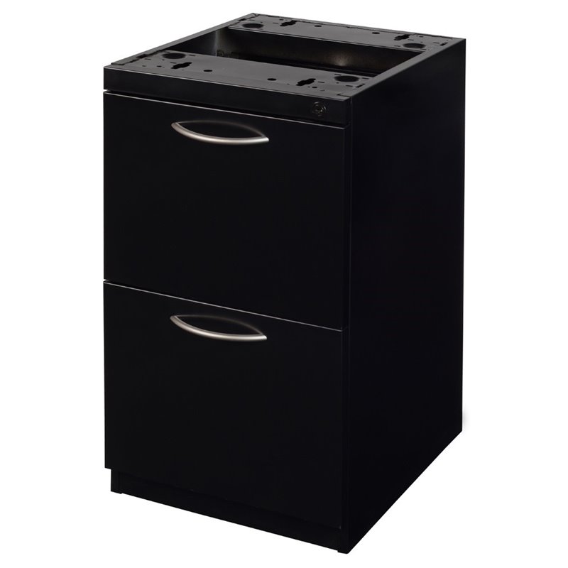 Fusion File File Pedestal- Black