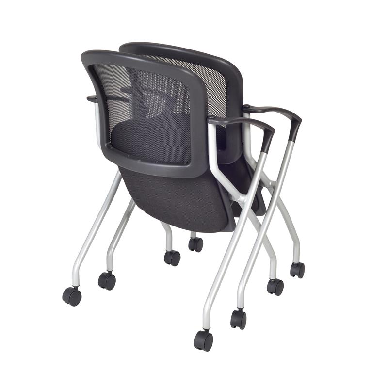 Cadence Nesting Chair (12 pack)- Black