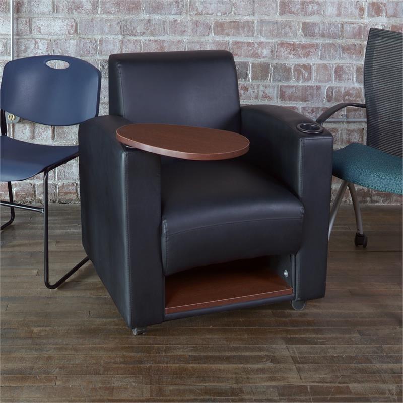 Nova Tablet Arm Chair- Black/Java