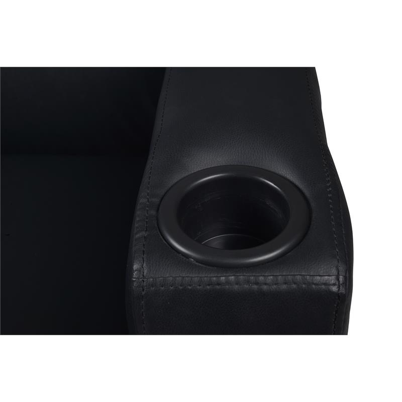 Nova Tablet Arm Chair- Black/Java