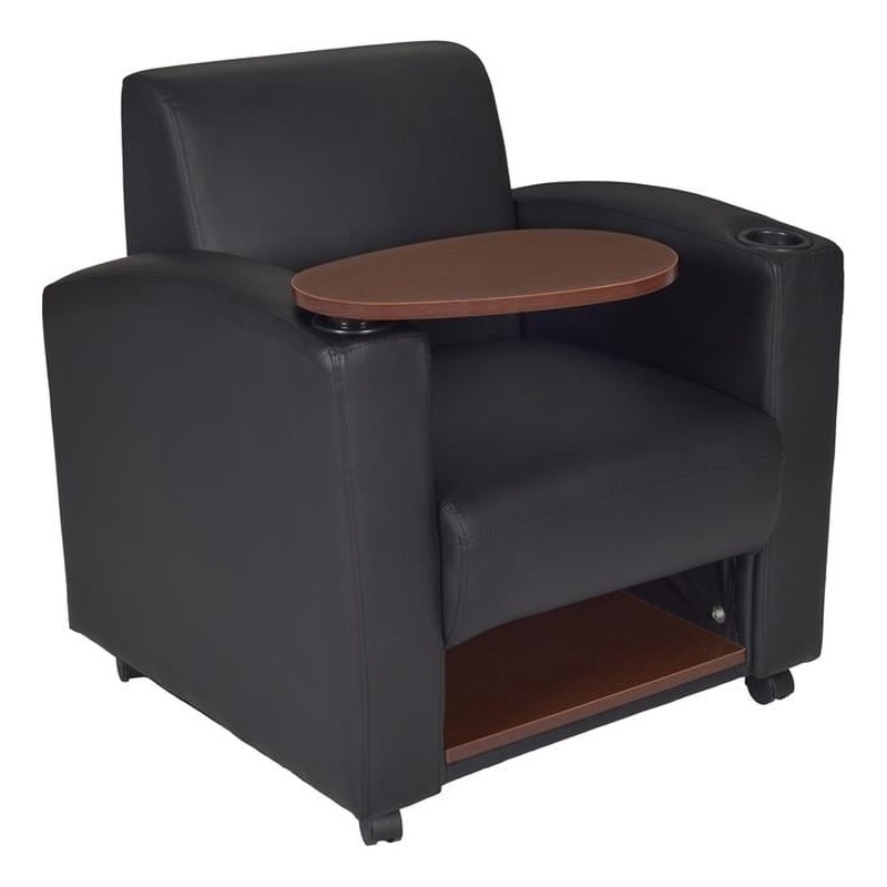 Nova Tablet Arm Chair- Black/Java