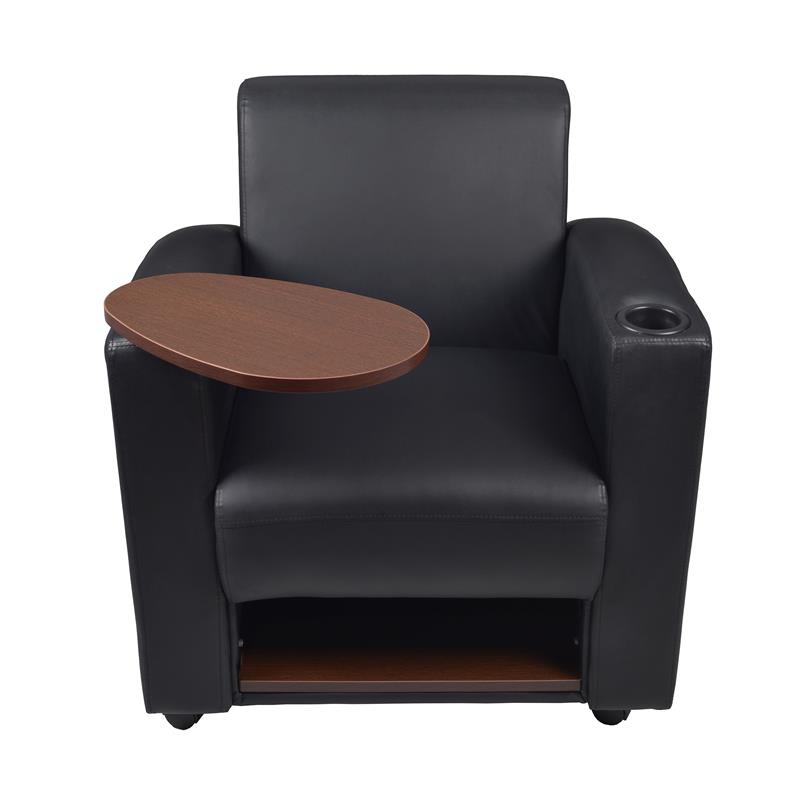 Nova Tablet Arm Chair (2 pack)- Black/Java