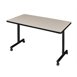 Regency 42 inch x 30 inch Kobe Mobile Training Table in  Maple