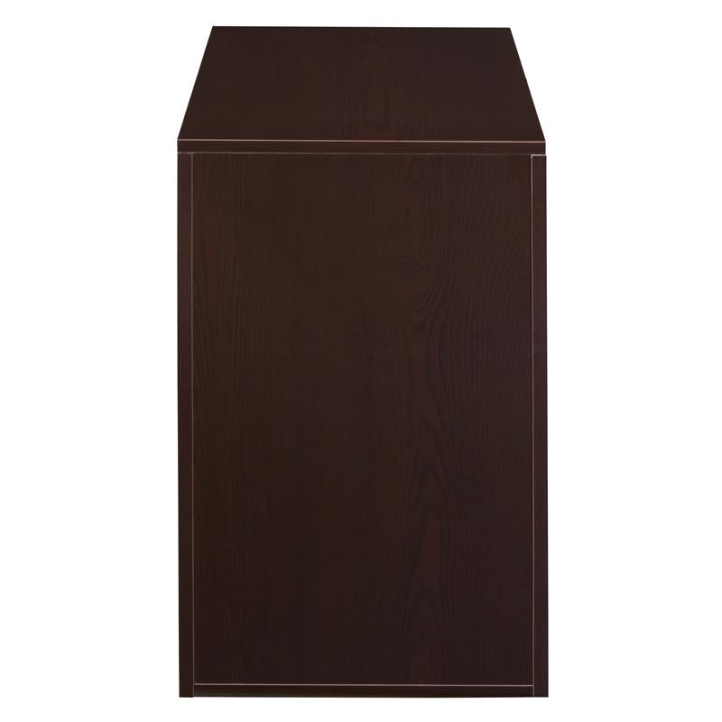 Niche Mod Freestanding File File Pedestal - Truffle/Espresso