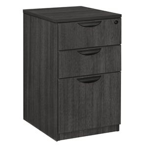 Legacy Deskside Box Box File Cabinet- Ash Grey