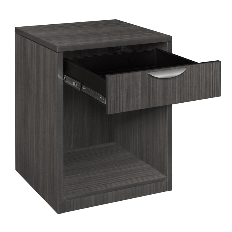 Legacy Wood Fax/Printer Stand in Ash Grey