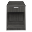 Legacy Wood Fax/Printer Stand in Ash Grey