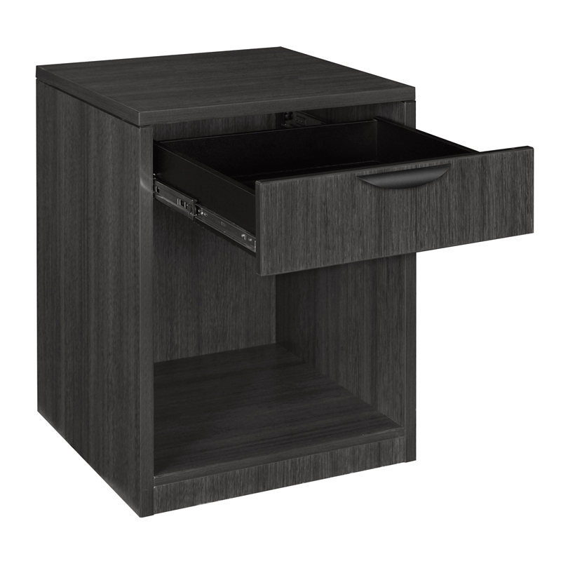 Legacy Wood Fax/Printer Stand in Ash Grey