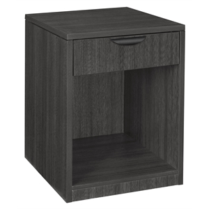 Legacy Wood Fax/Printer Stand in Ash Grey