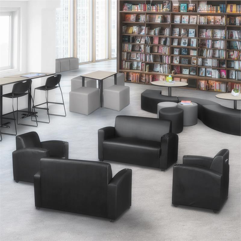 Supernova Loveseat- Black