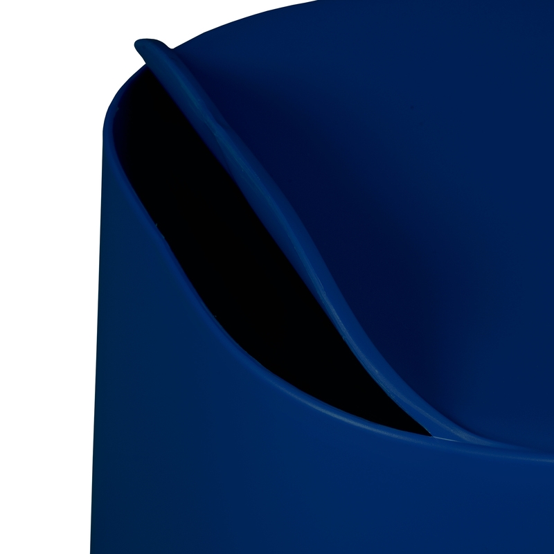 Regency Dott Plastic Stackable Stool- Navy Blue