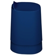 Regency Dott Plastic Stackable Stools (Set of 2)- Navy Blue