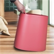 Regency Dott Plastic Stackable Stool- Red Raspberry