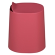 Regency Dott Plastic Stackable Stool- Red Raspberry