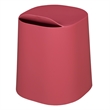 Regency Dott Plastic Stackable Stool- Red Raspberry