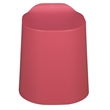 Regency Dott Plastic Stackable Stool- Red Raspberry