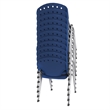 Regency Rico Classroom Training Stack Chair Armless - Navy Blue (11 Pack)