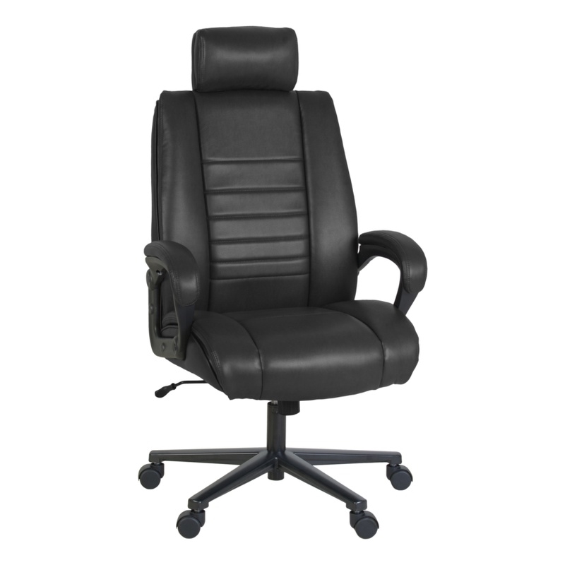 Regency DuraForce Big & Tall Ergonomic Executive Office Chair - Black