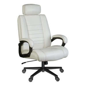 Regency DuraForce Big & Tall Ergonomic Executive Office Chair - Cream