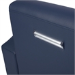 Nova Tablet Arm Chair w/ Storage- Navy Blue/Noble Oak