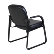 Regency Victor Guest and Reception Chair with Arms - Black