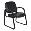 Regency Victor Guest and Reception Chair with Arms - Black