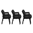 Regency Knight Multi-Purpose Office Mesh Side Chair - Black (12 Pack)