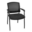 Regency Knight Multi-Purpose Office Mesh Side Chair - Black (12 Pack)