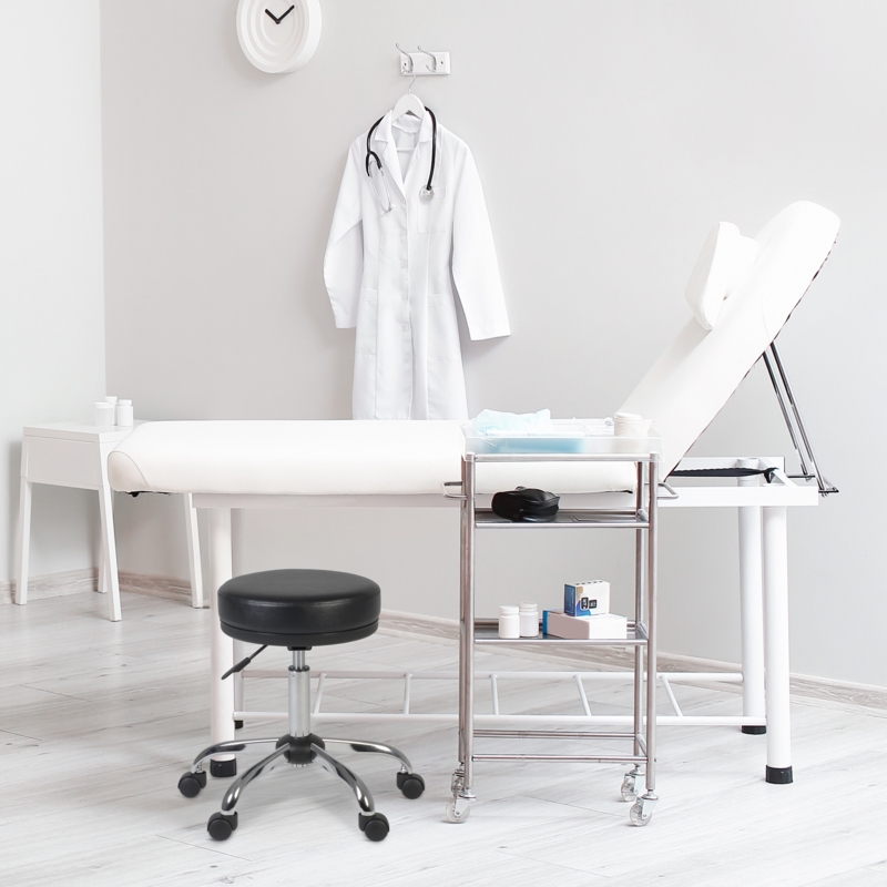 Regency ComfortCare Armless Medical Stool - Black