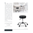 Regency ComfortCare Armless Medical Stool - Black