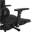 Omega Mesh O-2 Tech Ergonomic Office Chair w/ Headrest/Lumbar Support - Black