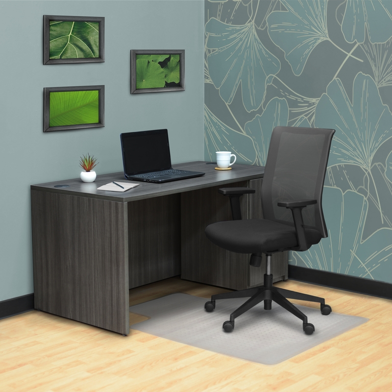 Regency Gripper Office Chair Mat for Hardwood Floor - 36 x 48 inch - Clear