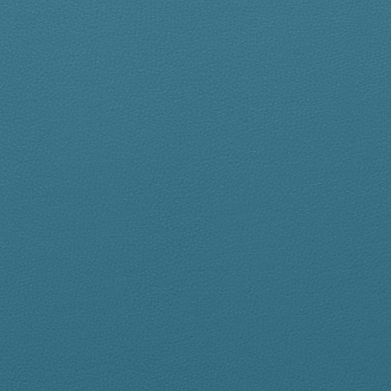 Logan Round Vinyl Ottoman (Set of 2)- Peacock Teal