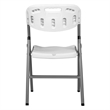 Regency Trestle Series Rectangular Blow Folding Chair - 4 Pack