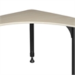 Regency 28 in Boomerang Height Adjustable Activity School Desk- Maple