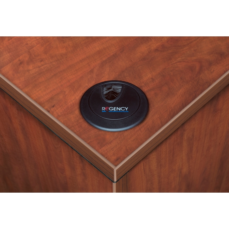 Regency Legacy 60 x 65 in. Executive L Desk Shell- Cherry